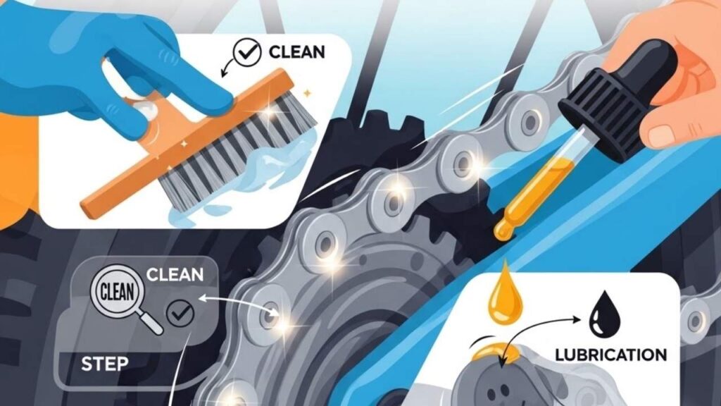 Clean and Oil Your Bike Chain At Home