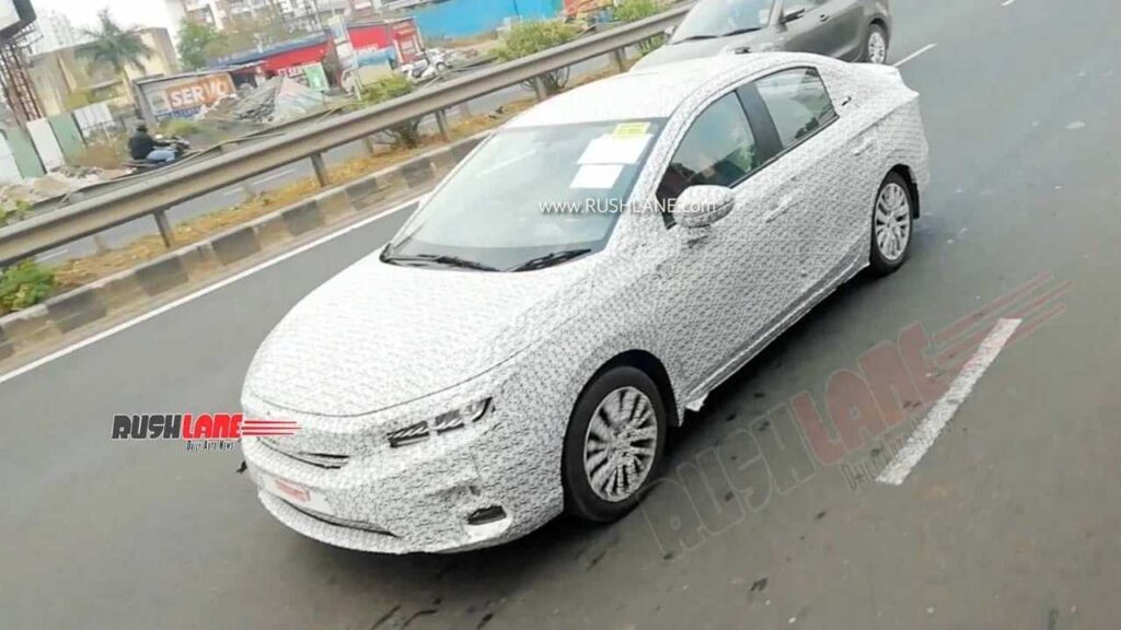 2026 Honda City Facelift Spied