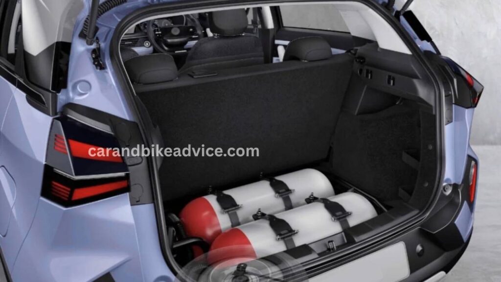 Mahindra XUV 3XO CNG Tank Setup