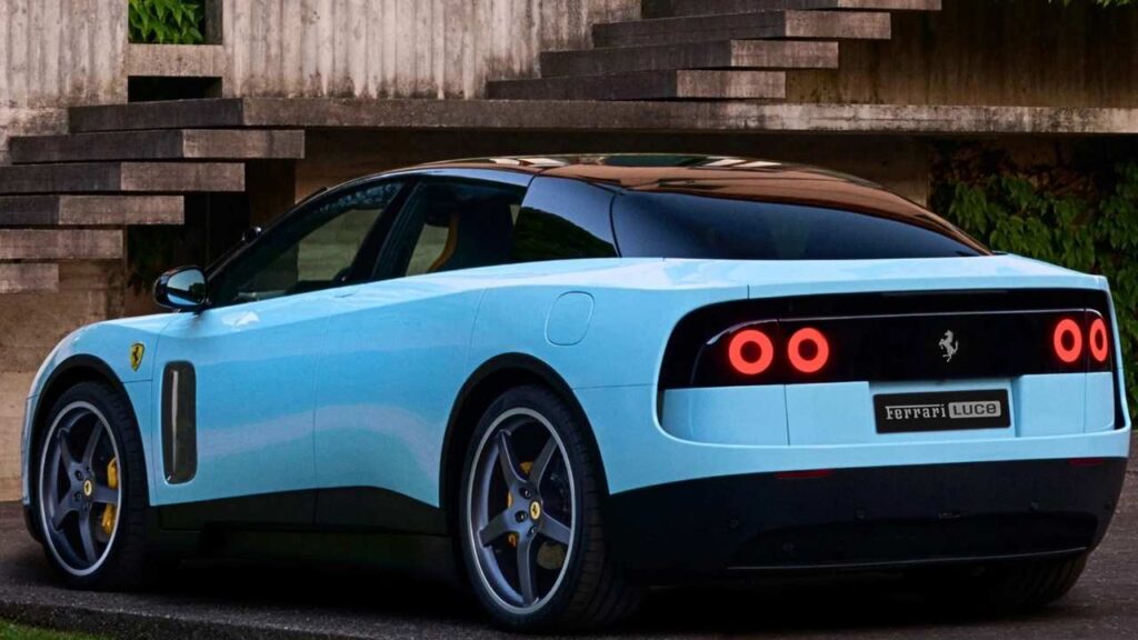 Ferrari Luce Electric Supercar Design & Styling
