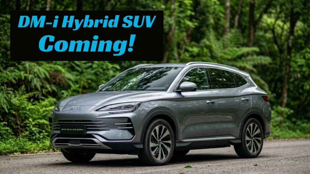 New BYD Plug-in Hybrid SUV Coming To India