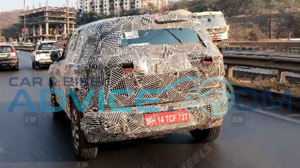 Tata’s Mini Sierra Spotted Testing