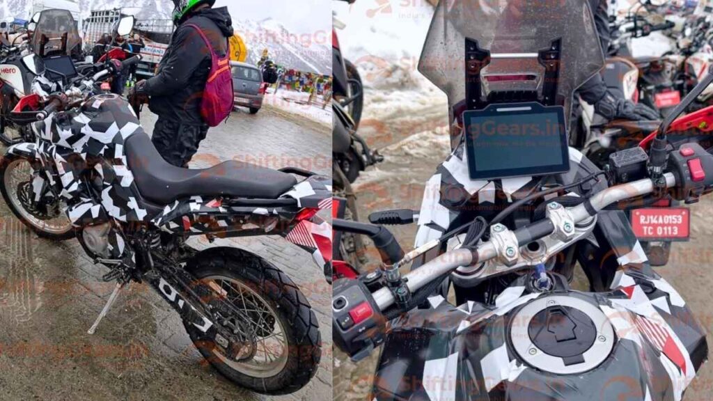 Hero New Xpulse 421 ADV Spy Shots