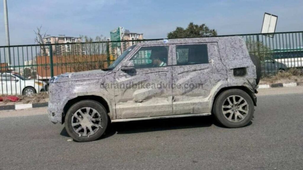 Mahindra Vision S Design Spied