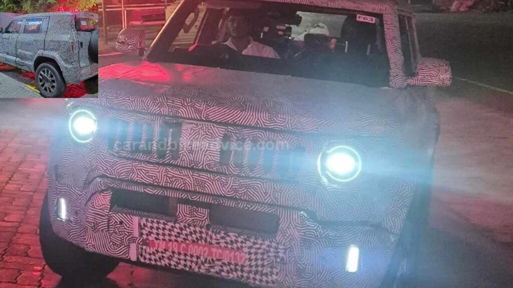 Mahindra’s New Compact SUV Spotted