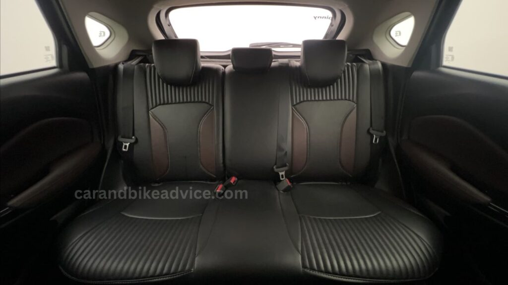 Maruti Fronx Back Seat Comfort