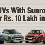SUVs With Sunroof Under Rs. 10 Lakh in India