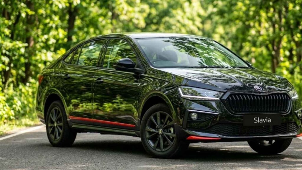Skoda Slavia Facelift 2026 Spied