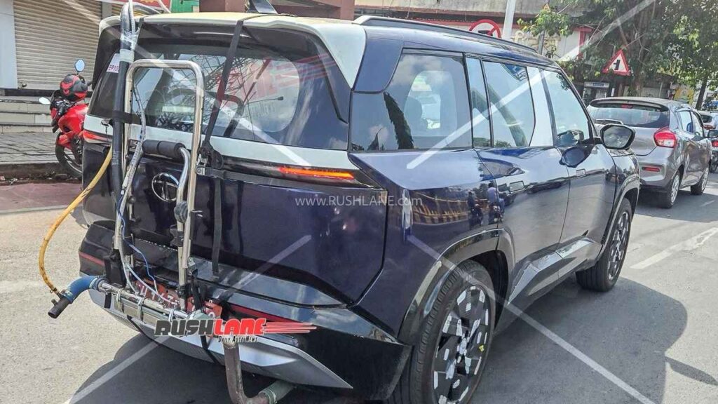Tata Sierra CNG Spied