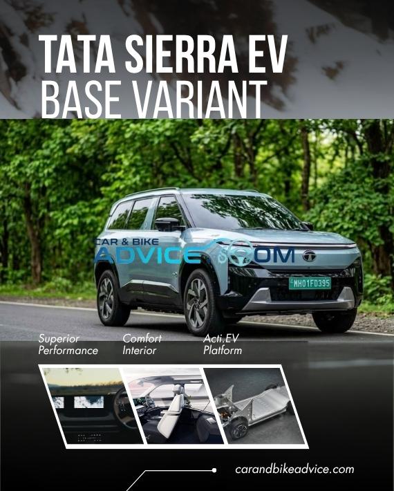 Tata Sierra EV Base Variant