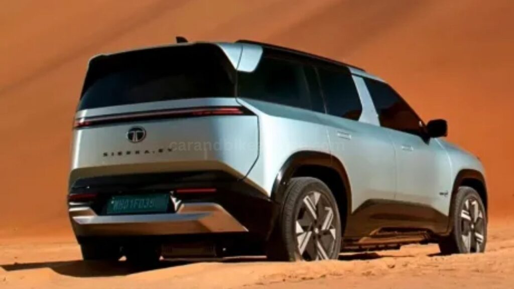 Tata Sierra EV Exterior Design