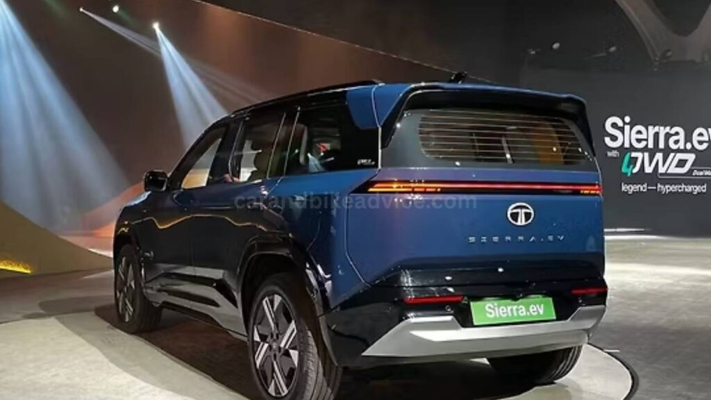 Tata Sierra EV Exterior Design