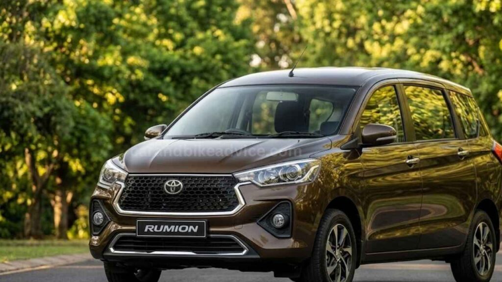 Toyota Rumion Facelift Coming 20+kmpl Mileage
