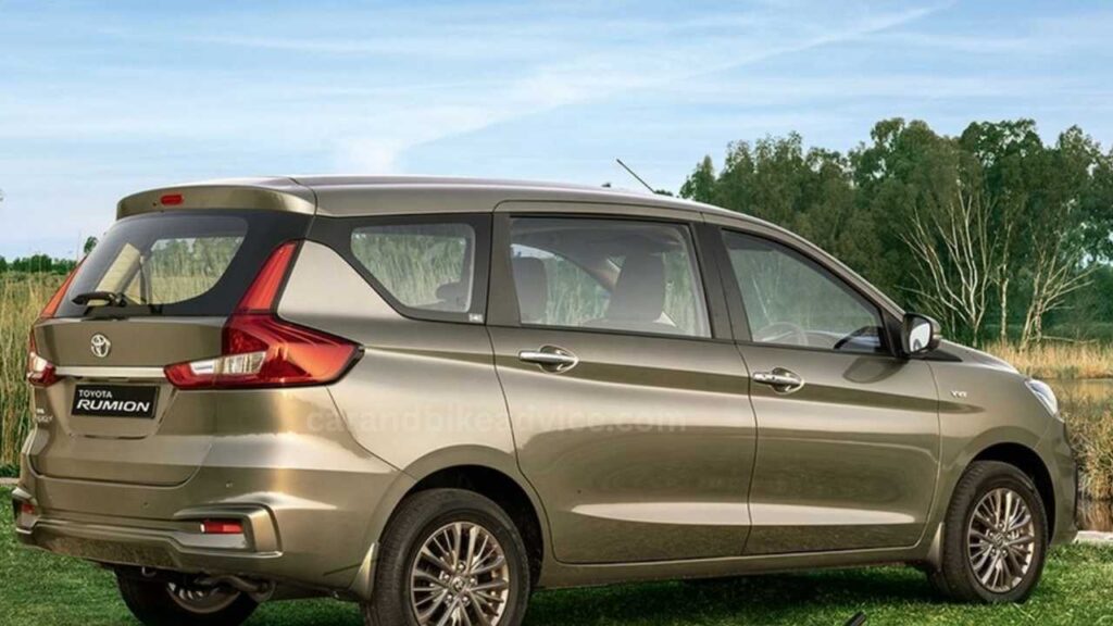 Toyota Rumion Facelift Design