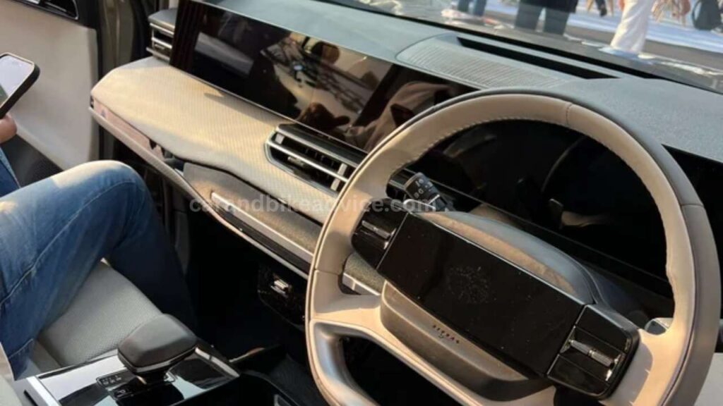 tata sierra ev interior