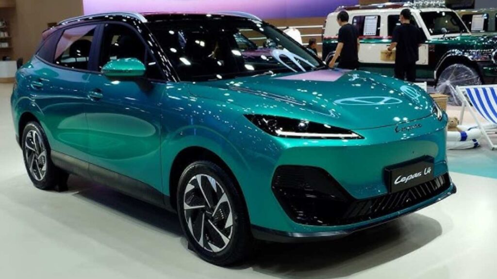 Chery Lepas L4 Electric SUV Patent Filed In India