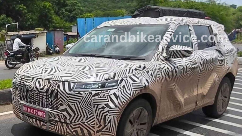 JSW Chery Jaecoo J5 Petrol Hybrid SUV Spied in India
