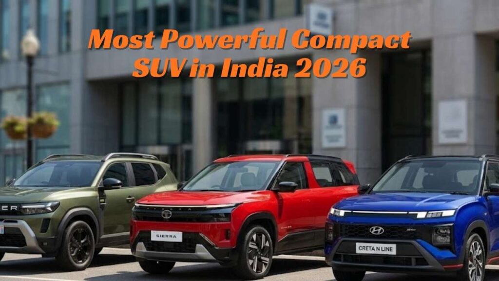 Top 5 Most Powerful Compact SUV in India 2026