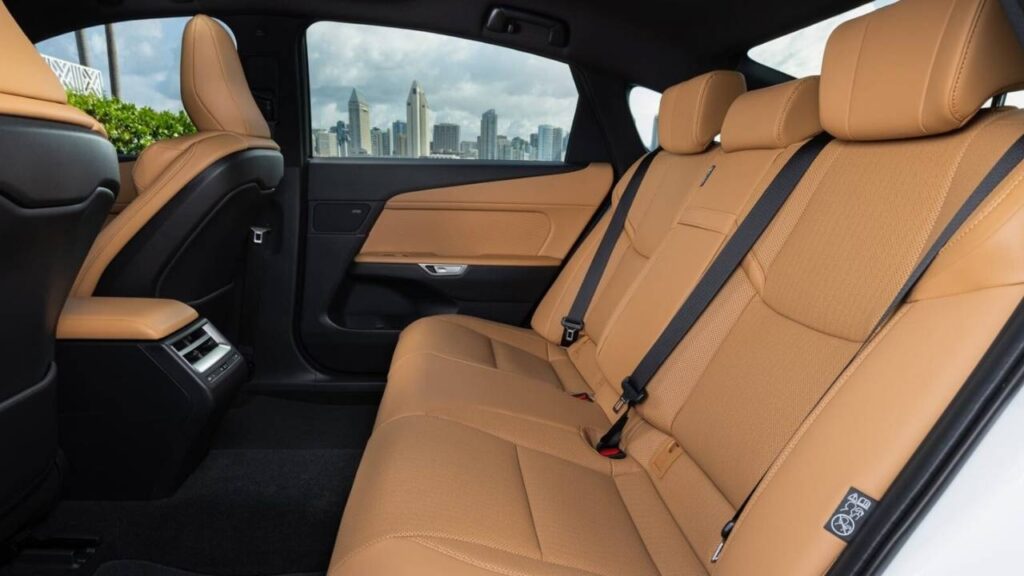 new lexus es 350h hybrid sedan interior design